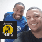 Post para Facebook Atenção Não leia as letras pequenas moderno vermelho preto e branco